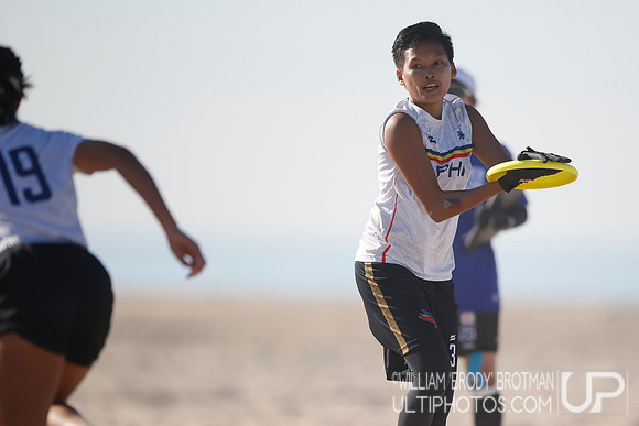 Day 3 of WFDF 2023 World Beach Ultimate Championships.