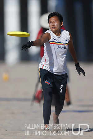Day 3 of WFDF 2023 World Beach Ultimate Championships.