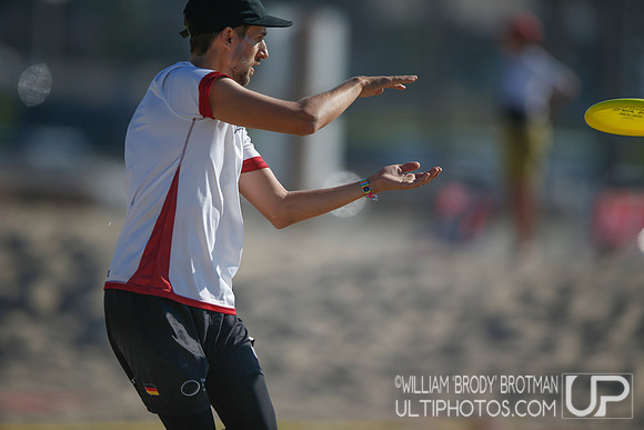 Day 3 of WFDF 2023 World Beach Ultimate Championships.