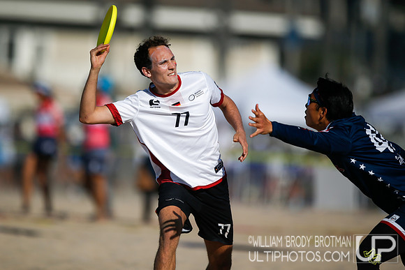 Day 3 of WFDF 2023 World Beach Ultimate Championships.
