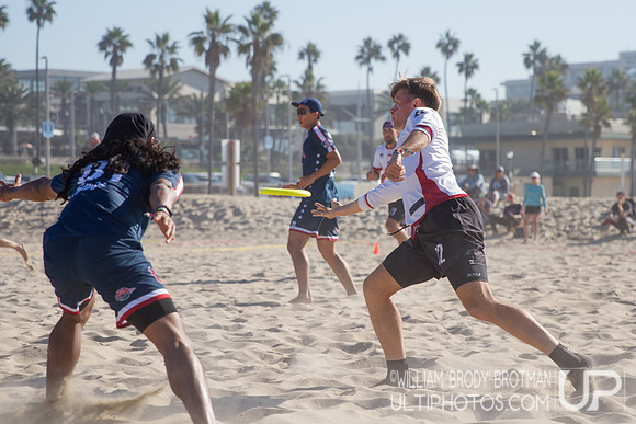Day 3 of WFDF 2023 World Beach Ultimate Championships.