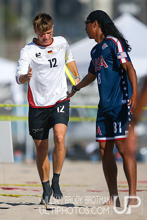 Day 3 of WFDF 2023 World Beach Ultimate Championships.
