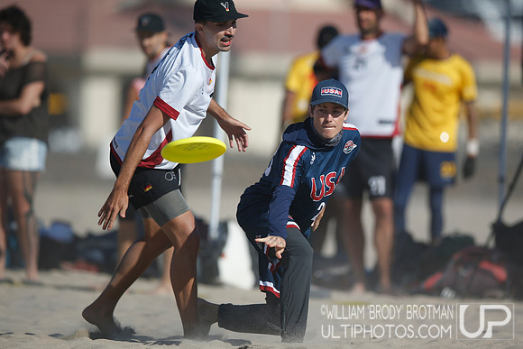 Day 3 of WFDF 2023 World Beach Ultimate Championships.