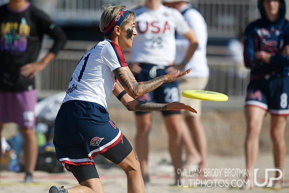 Day 3 of WFDF 2023 World Beach Ultimate Championships.