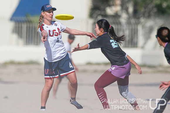 Day 3 of WFDF 2023 World Beach Ultimate Championships.