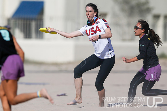 Day 3 of WFDF 2023 World Beach Ultimate Championships.