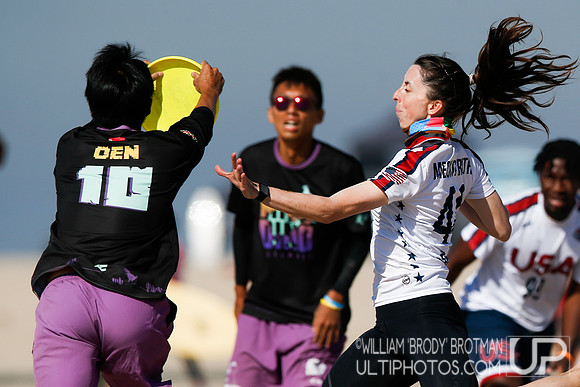 Day 3 of WFDF 2023 World Beach Ultimate Championships.