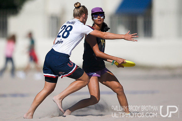 Day 3 of WFDF 2023 World Beach Ultimate Championships.