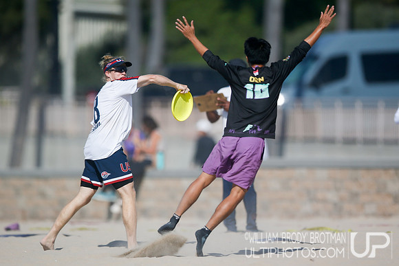 Day 3 of WFDF 2023 World Beach Ultimate Championships.
