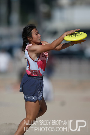 Day 3 of WFDF 2023 World Beach Ultimate Championships.
