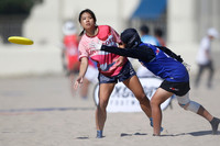Day 3 of WFDF 2023 World Beach Ultimate Championships.