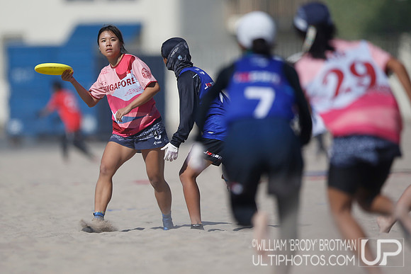 Day 3 of WFDF 2023 World Beach Ultimate Championships.