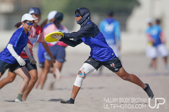 Day 3 of WFDF 2023 World Beach Ultimate Championships.