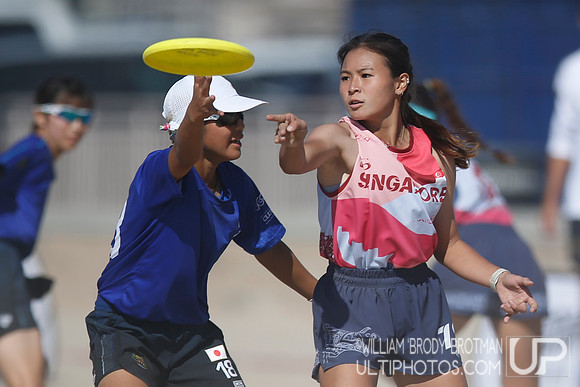 Day 3 of WFDF 2023 World Beach Ultimate Championships.