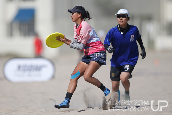 Day 3 of WFDF 2023 World Beach Ultimate Championships.