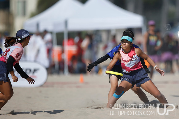 Day 3 of WFDF 2023 World Beach Ultimate Championships.