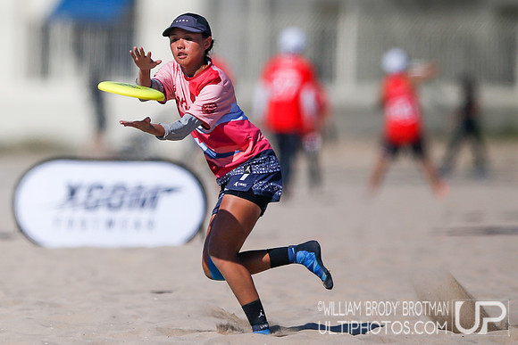Day 3 of WFDF 2023 World Beach Ultimate Championships.