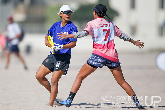 Day 3 of WFDF 2023 World Beach Ultimate Championships.