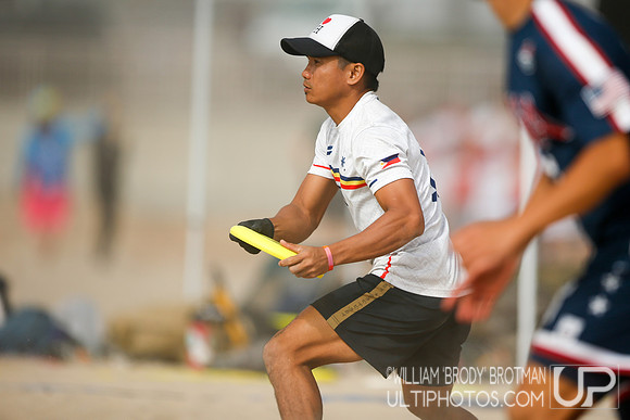 Day 3 of WFDF 2023 World Beach Ultimate Championships.