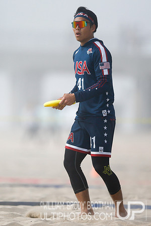 Day 3 of WFDF 2023 World Beach Ultimate Championships.