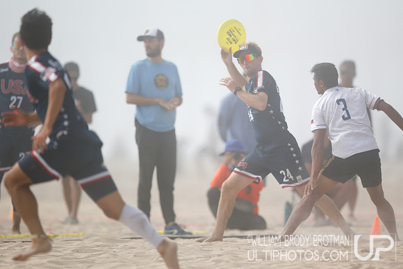 Day 3 of WFDF 2023 World Beach Ultimate Championships.