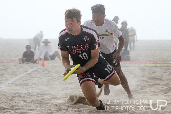 Day 3 of WFDF 2023 World Beach Ultimate Championships.