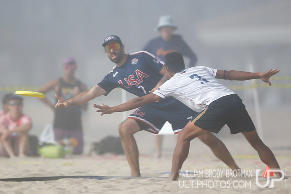 Day 3 of WFDF 2023 World Beach Ultimate Championships.