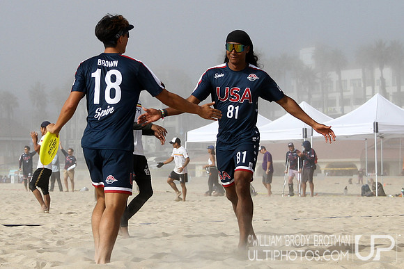 Day 3 of WFDF 2023 World Beach Ultimate Championships.