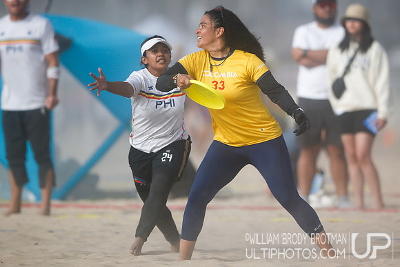 Day 3 of WFDF 2023 World Beach Ultimate Championships.