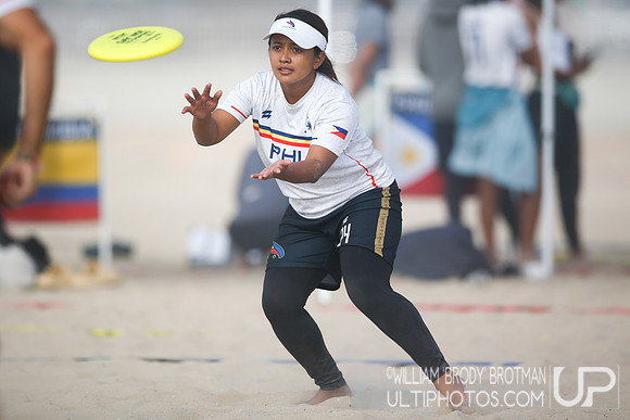 Day 3 of WFDF 2023 World Beach Ultimate Championships.