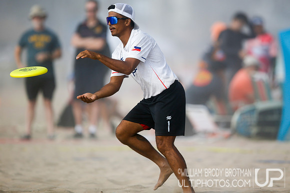 Day 3 of WFDF 2023 World Beach Ultimate Championships.