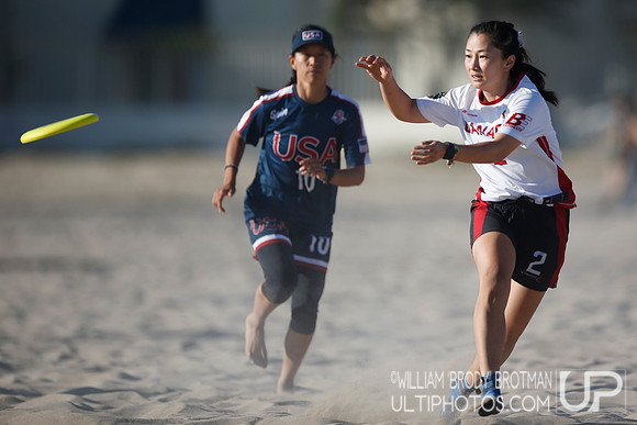 Day 3 of WFDF 2023 World Beach Ultimate Championships.