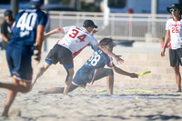 Day 3 of WFDF 2023 World Beach Ultimate Championships.