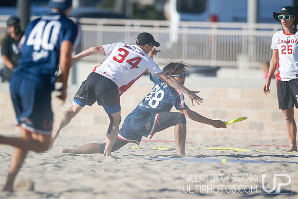 Day 3 of WFDF 2023 World Beach Ultimate Championships.