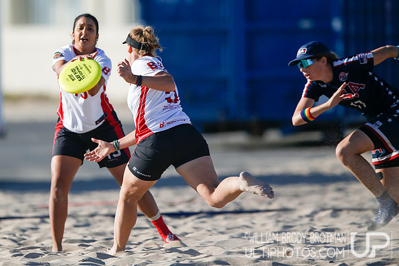 Day 3 of WFDF 2023 World Beach Ultimate Championships.