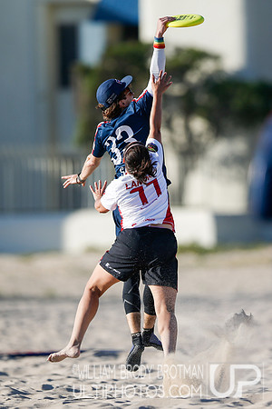 Day 3 of WFDF 2023 World Beach Ultimate Championships.