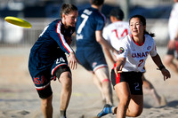 Day 3 of WFDF 2023 World Beach Ultimate Championships.