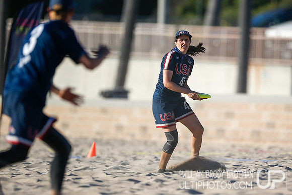 Day 3 of WFDF 2023 World Beach Ultimate Championships.
