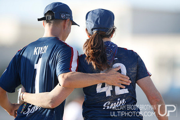 Day 3 of WFDF 2023 World Beach Ultimate Championships.