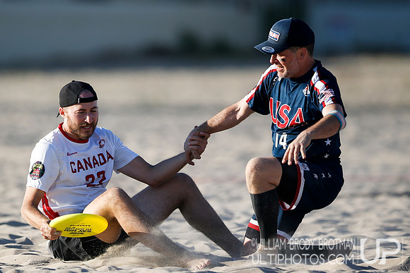 Day 3 of WFDF 2023 World Beach Ultimate Championships.