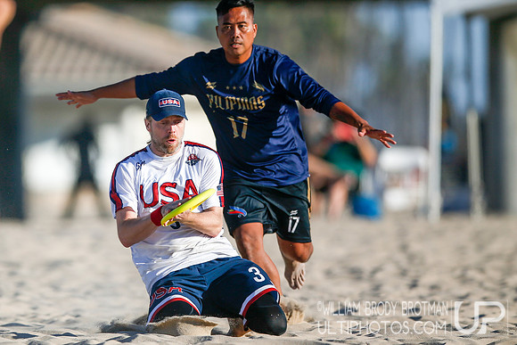 Day 3 of WFDF 2023 World Beach Ultimate Championships.