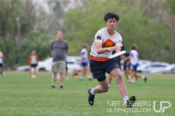 Bracket play at USAU Youth Club Championships