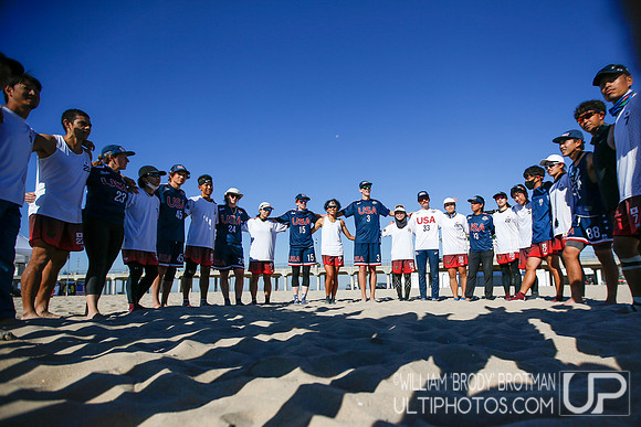 Day 2 of WFDF 2023 World Beach Ultimate Championships.