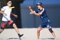 Day 2 of WFDF 2023 World Beach Ultimate Championships.