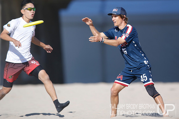 Day 2 of WFDF 2023 World Beach Ultimate Championships.