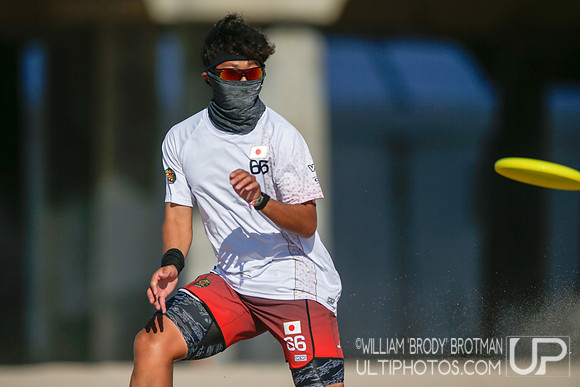 Day 2 of WFDF 2023 World Beach Ultimate Championships.