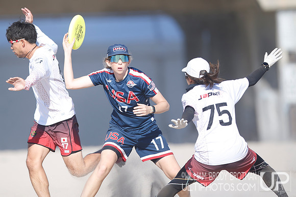 Day 2 of WFDF 2023 World Beach Ultimate Championships.