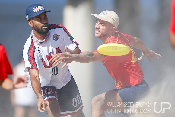 Day 2 of WFDF 2023 World Beach Ultimate Championships.