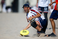 Day 2 of WFDF 2023 World Beach Ultimate Championships.
