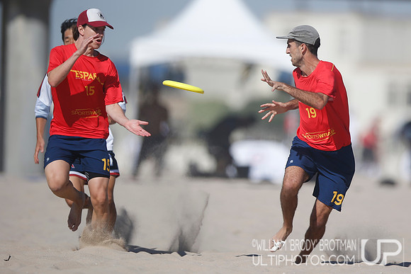 Day 2 of WFDF 2023 World Beach Ultimate Championships.